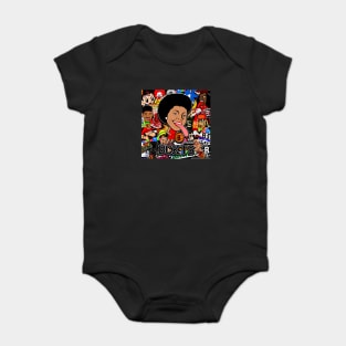 Bckts Cltr Basketball Baby Bodysuit